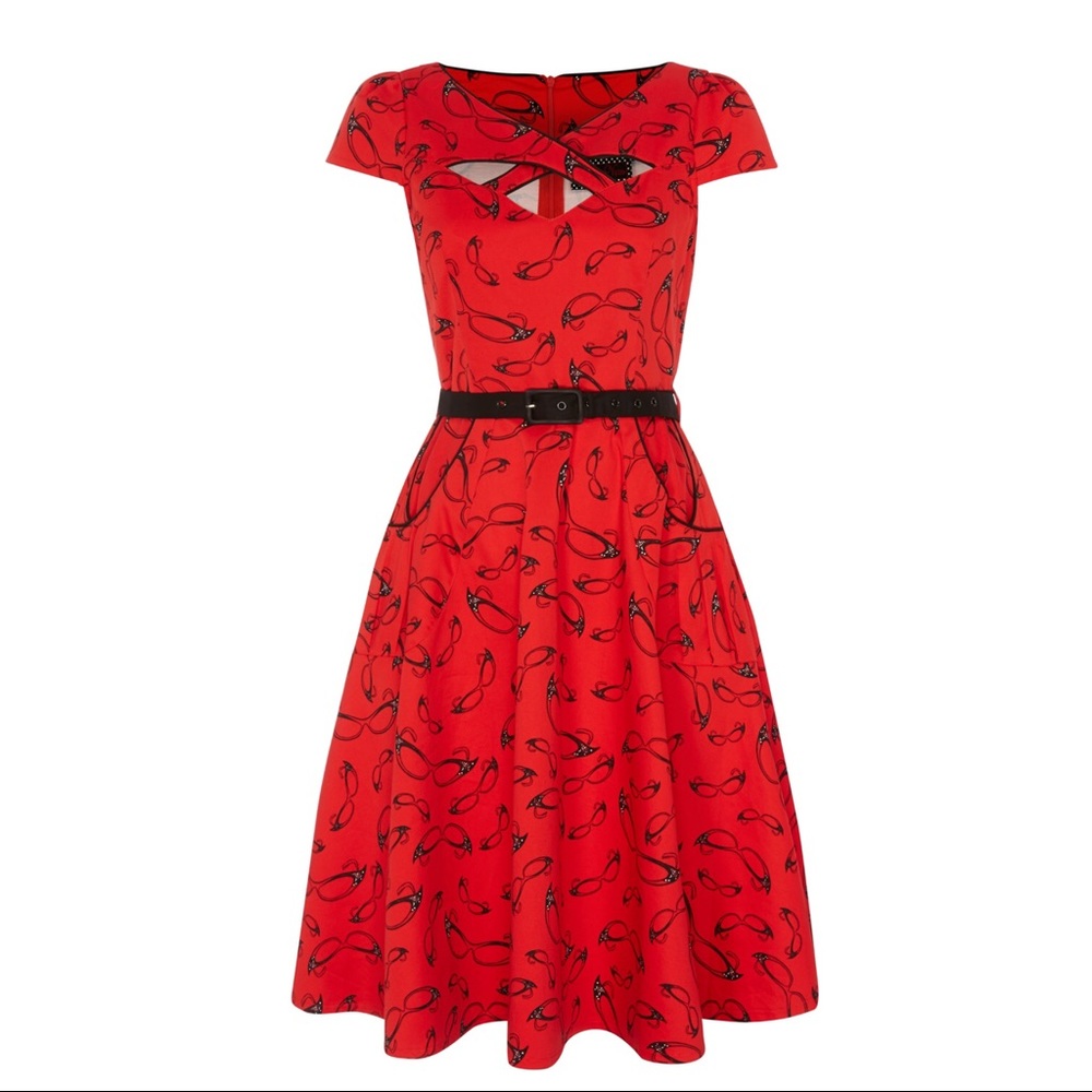 ❤️Voodoo Vixen 50’s Inspired Swing Dress❤️